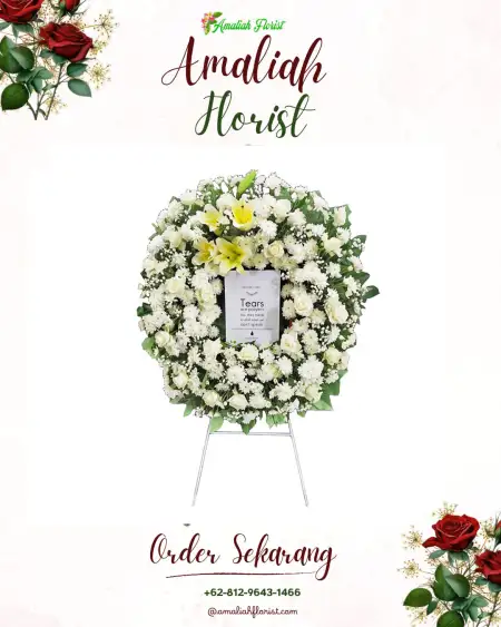 Krans Bunga Duka Sumita
